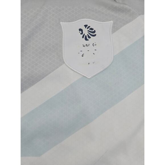 Adidas Team GB London 2012 Soccer Jersey White ClimaCool Shirt Size L Pre-owned - Picture 8 of 10